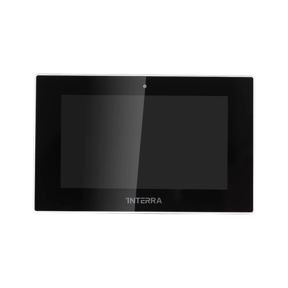 Interra 7 Zoll Silberner Linux Innenmonitor 12 Volt DC POE