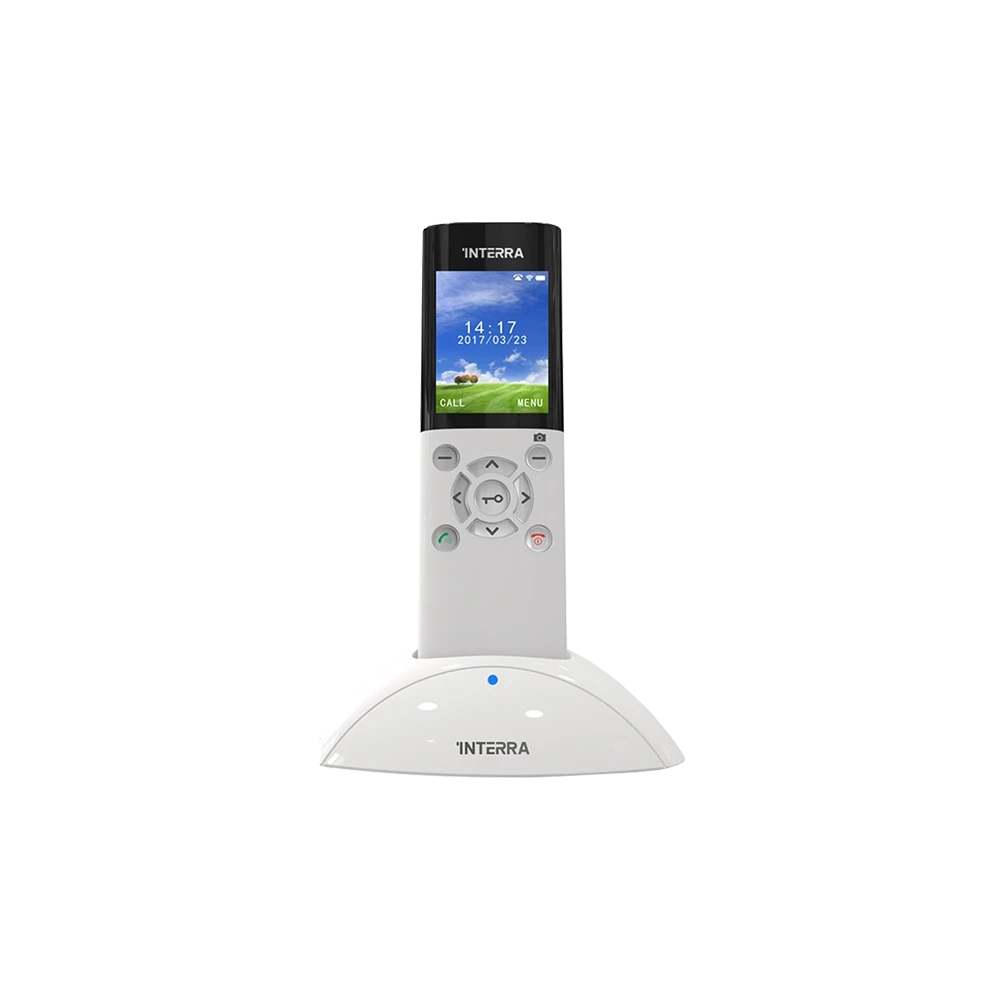 Interra 2 4 Zoll Wireless Innenmonitor mit Hörer IP Telefon