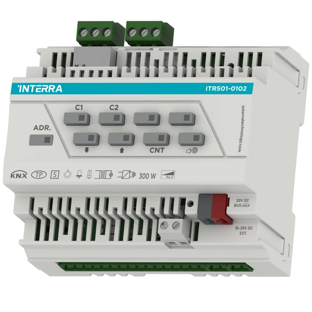 Interra KNX Universaldimmaktor 2 Kanäle mit Ethernet