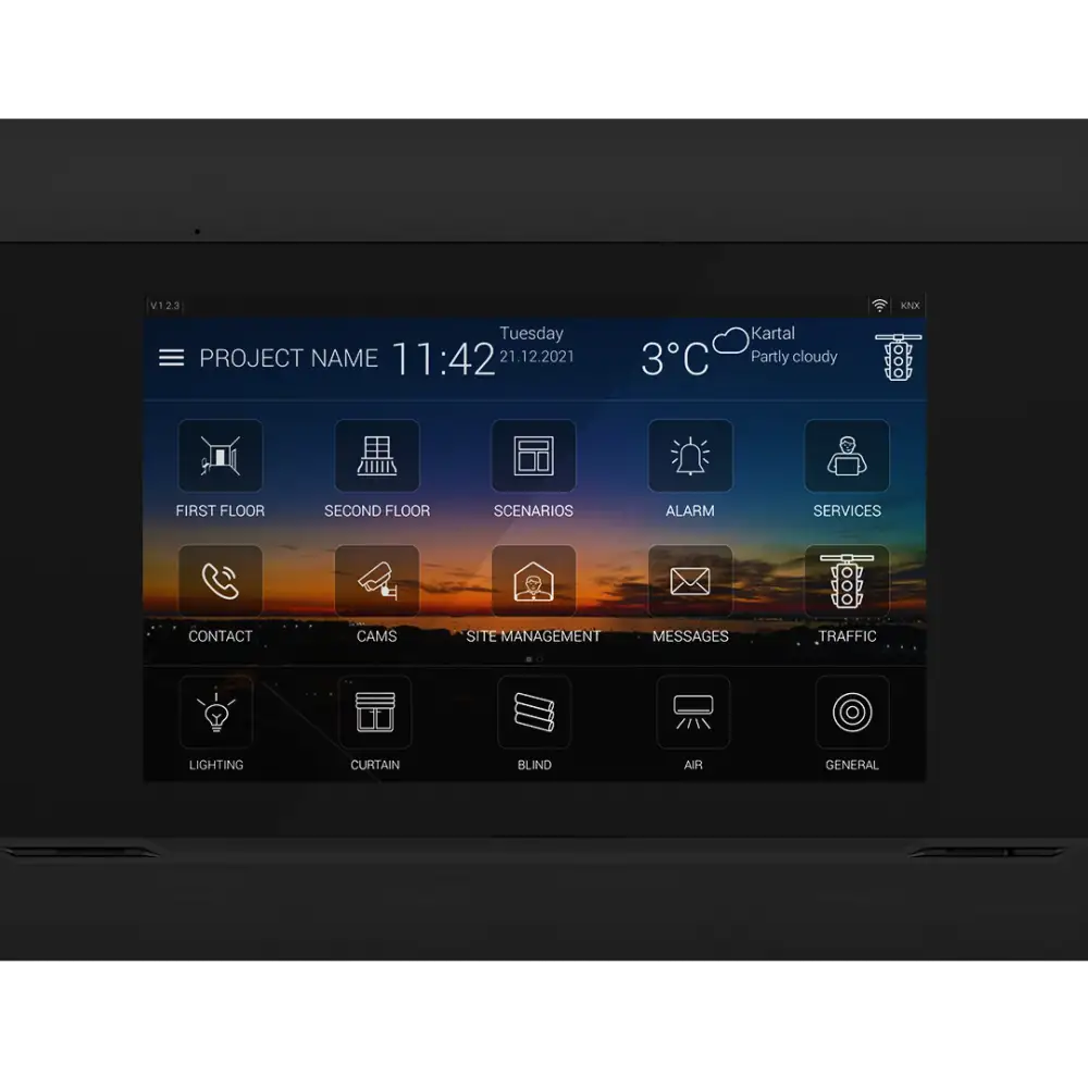 Interra 5 - 10.1'' KNX Touch Panel