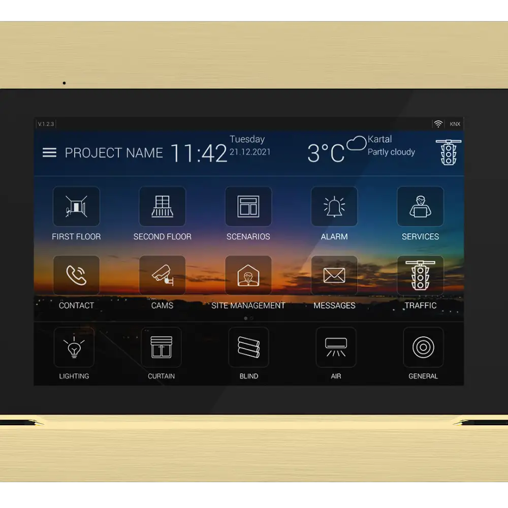 Interra 4 - 7" KNX Touch Panels