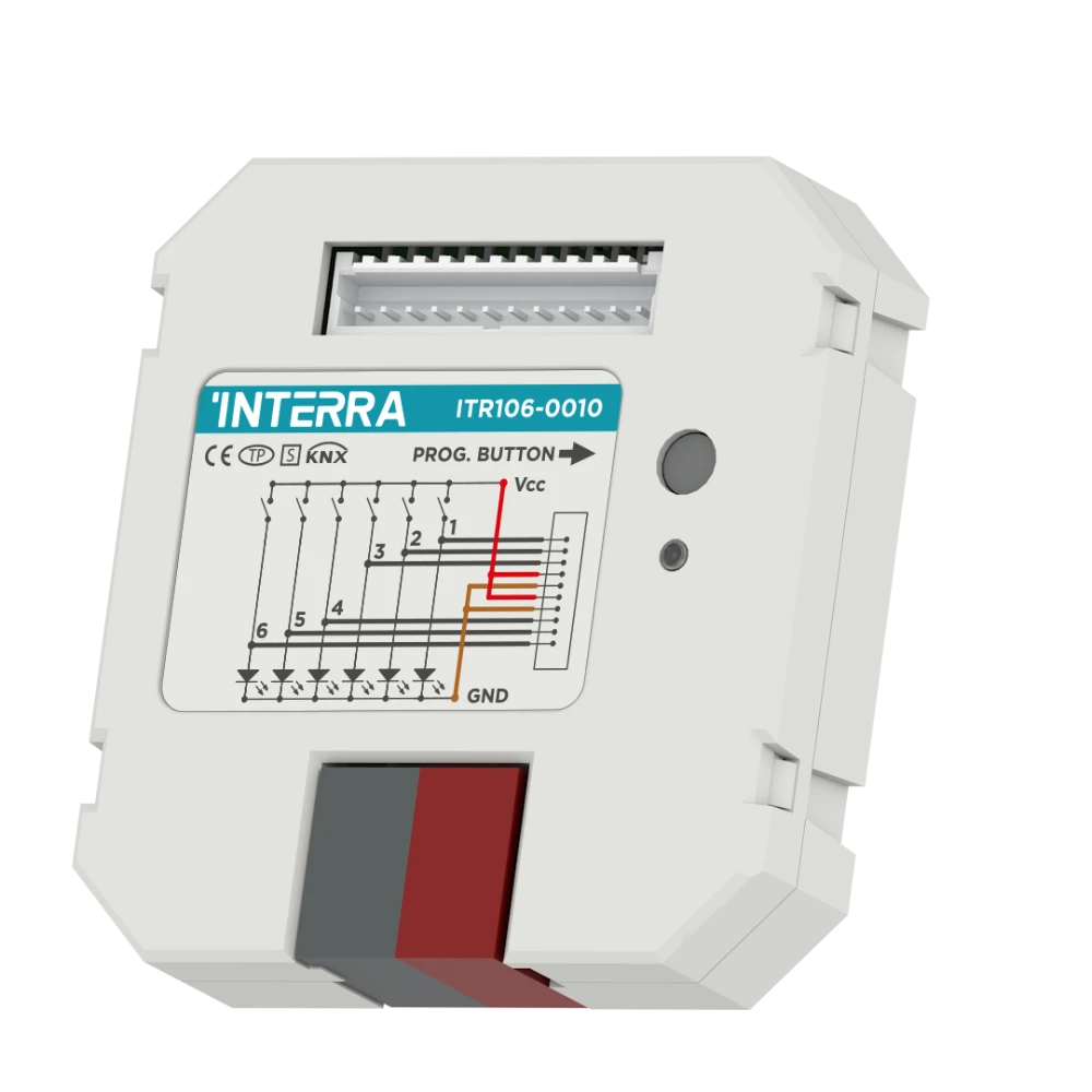 Interra KNX Binäreingangsmodul 6 Kanäle